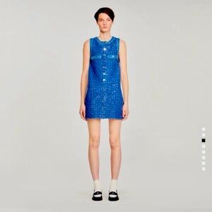 Sandro Blue short Dress